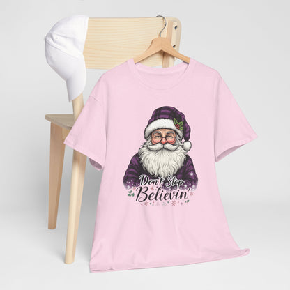 Don't Stop Believin' Santa Tee