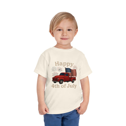 4th of July Truck Tee - Happy Independence Day!