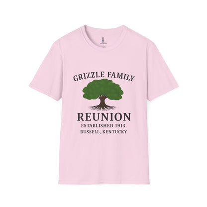 Grizzle Family Reunion Men's T-Shirt, Family Gathering Tee, Heritage Apparel, Summer Picnic Shirt, Custom Family Event Shirt