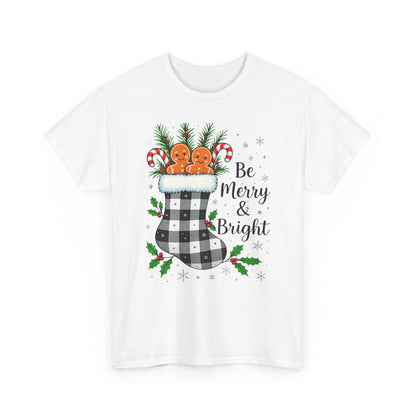 Merry & Bright  Stocking Tee