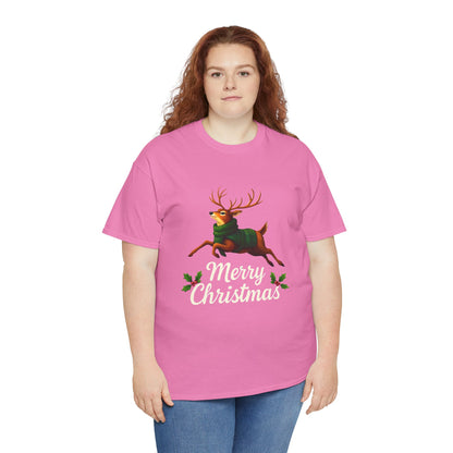 Merry Christmas Reindeer Tee