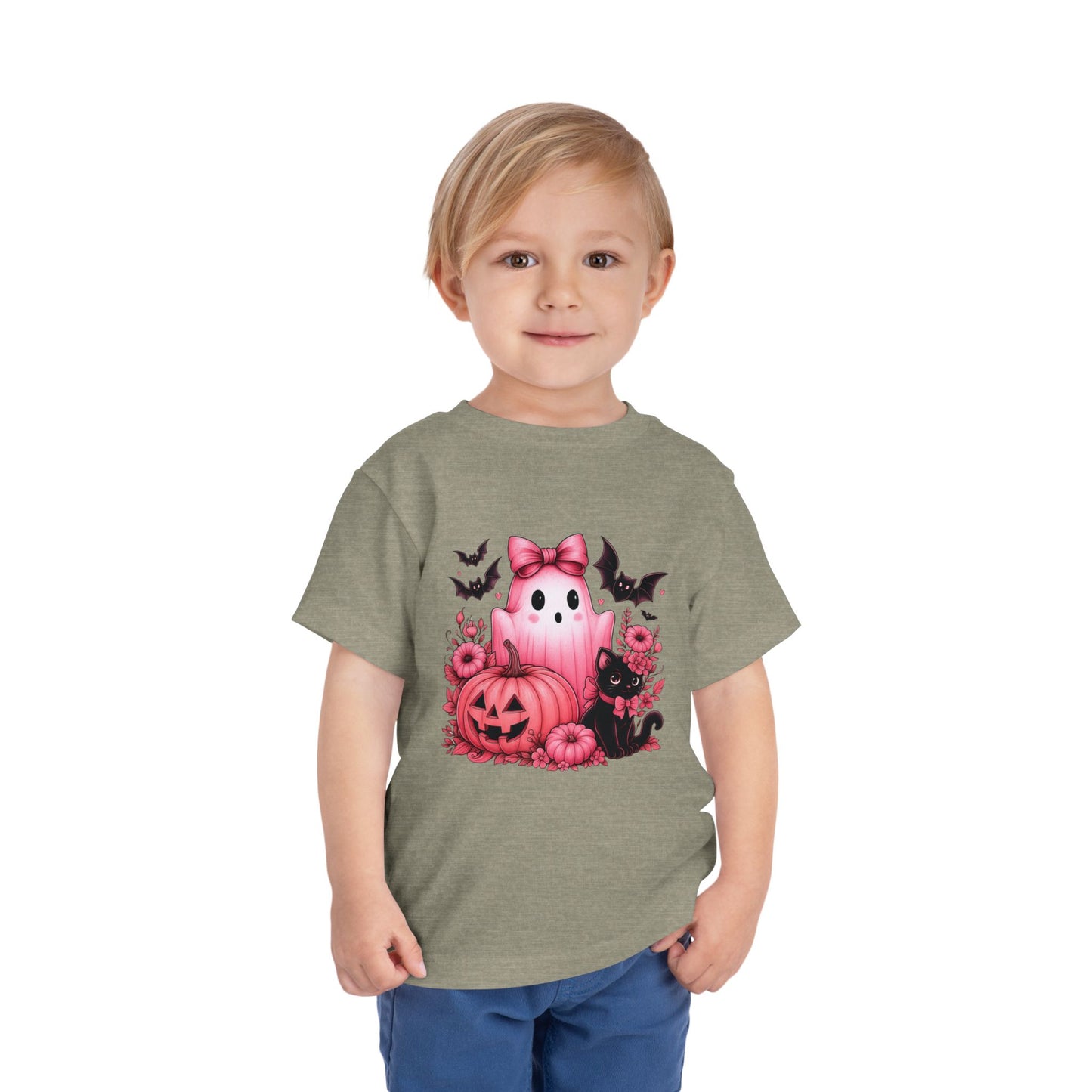Toddler Spooky Ghost Halloween Tee