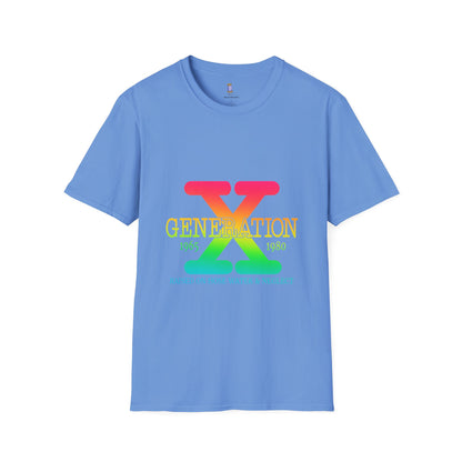 Retro Generation X T-Shirt | Vintage Style Tee, Unisex Gift, Nostalgia Apparel, 80s 90s Fashion, Graphic Tee