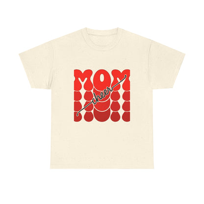 Retro Mom Cheer Tee – Bold Support & Spirit Shirt
