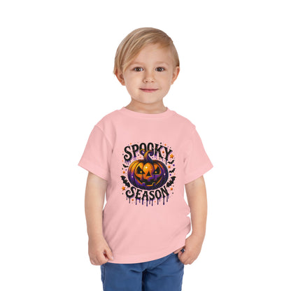 Spooky Season Jack-o'-Lantern Toddler Tee