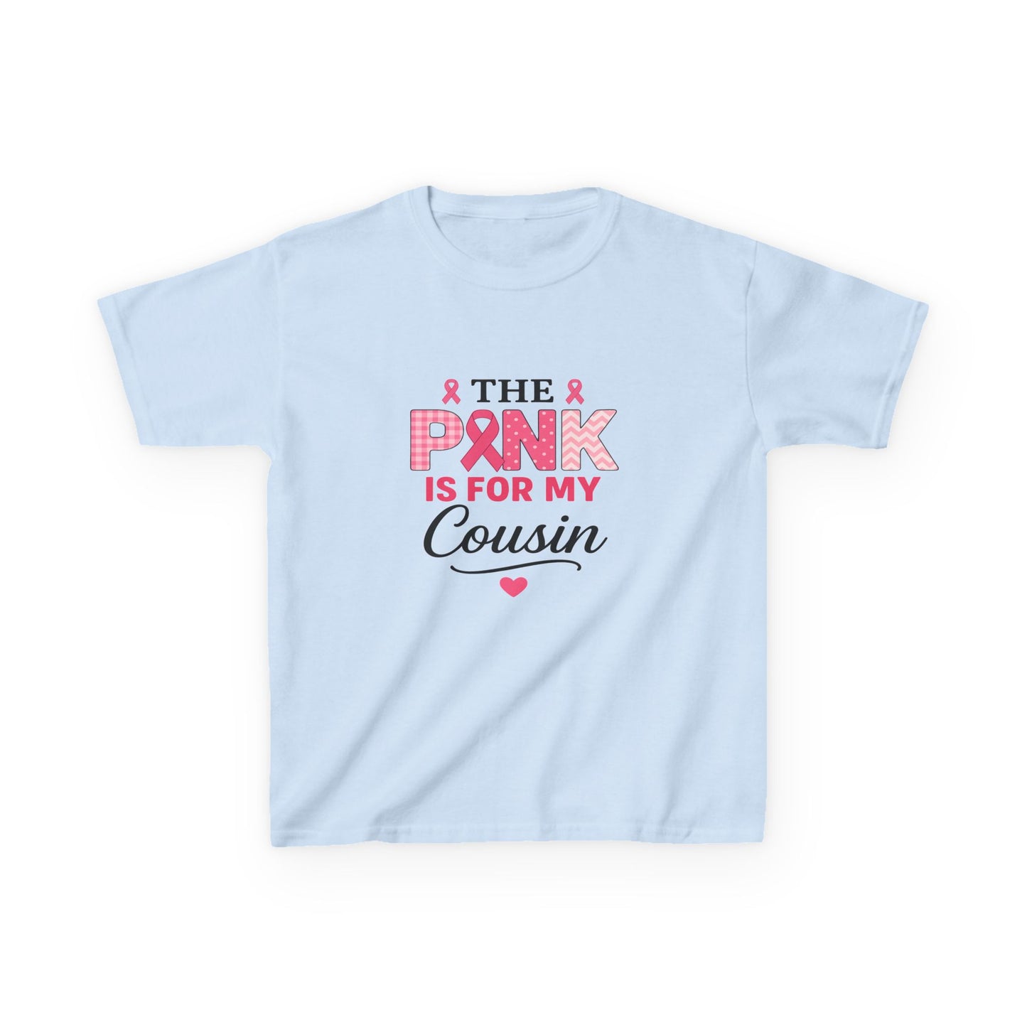 Pink Ribbon Cousin Tee - Breast Cancer Awareness