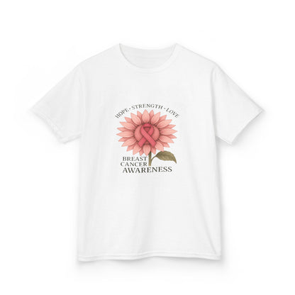 Breast Cancer Awareness Dino Tee - Hope, Strength, Love