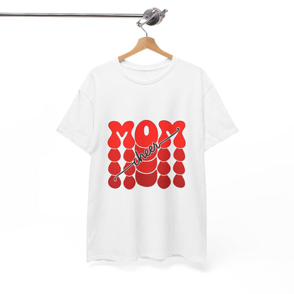 Retro Mom Cheer Tee – Bold Support & Spirit Shirt