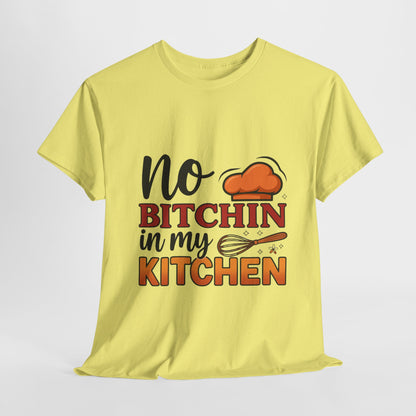 Retro Kitchen Unisex Tee | No Bitchin' in My Kitchen