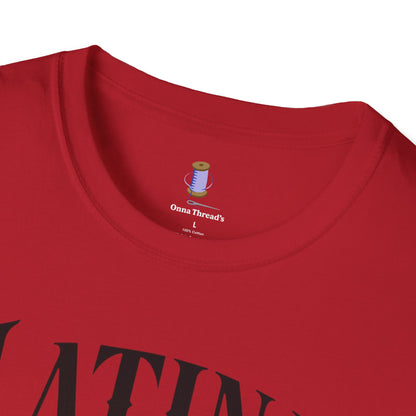 Latina Floral Graphic T-Shirt, Casual Wear, Cultural Pride Tee, Fashion for Latinas, Gifts for Her, Summer Style