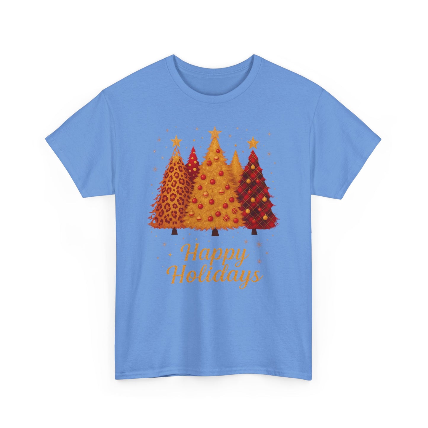 Happy Holidays Christmas Trees Tee