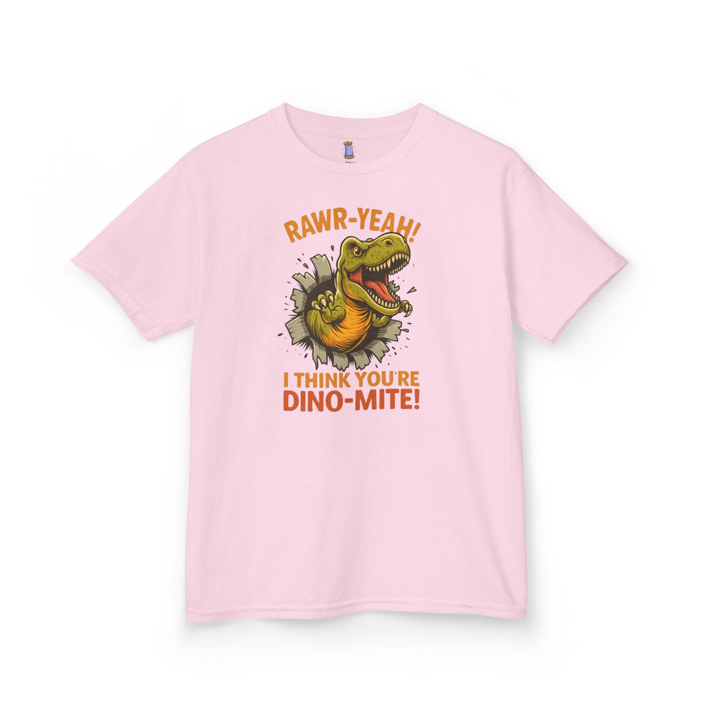 Dino-Mite Kids Tee - Fun Dinosaur T-Shirt for Boys and Girls, Perfect for Birthdays, Everyday Play, Dinosaur Lovers, Casual Wear