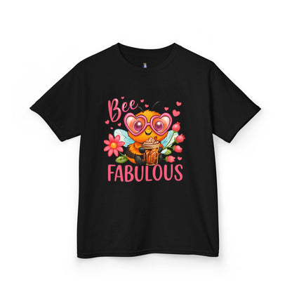 Bee Fabulous Kids Tee | Cute Kids T-Shirt, Birthday Gift, Summer Wear, Flower Lover Tee, Kids Fashion
