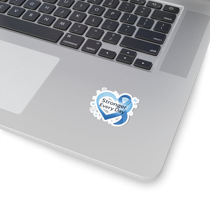 Sticker - Diabetes Stronger Every Day Kiss-Cut Stickers