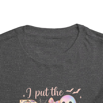Boujee Halloween Toddler Tee