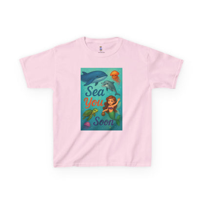 Kids Sea-Themed Tee, Ocean Adventure Shirt, Summer Casual Wear, Beach Birthday Gift, Fun Underwater T-Shirt, Nautical Kids Apparel