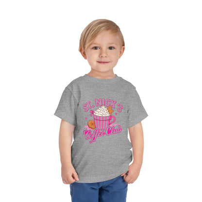 St. Nick's Coffee Club Toddler Christmas Tee