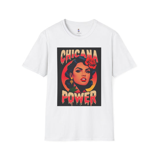 Chicana Power Unisex T-Shirt | Empowerment Tee, Gift for Activists, Cultural Pride, Vintage Style Shirt, Everyday Wear