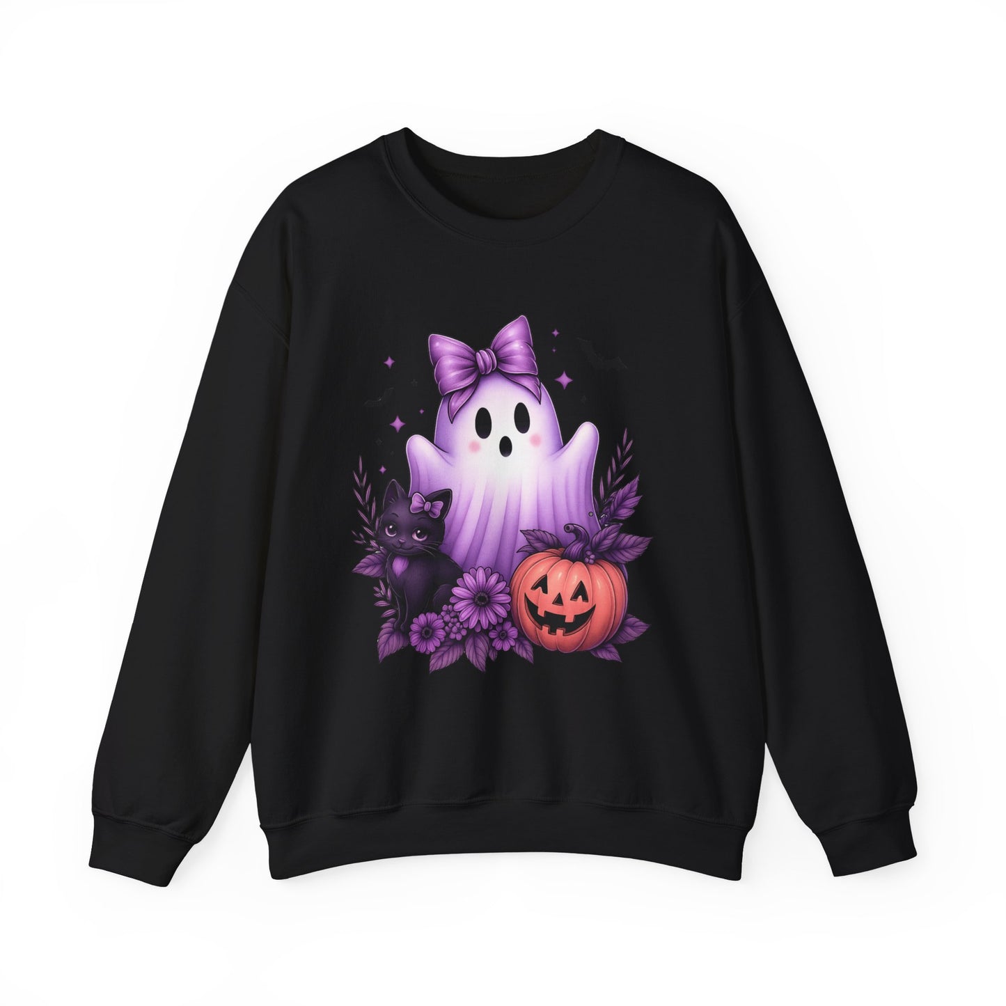 Cute Halloween Ghost Crewneck Sweatshirt