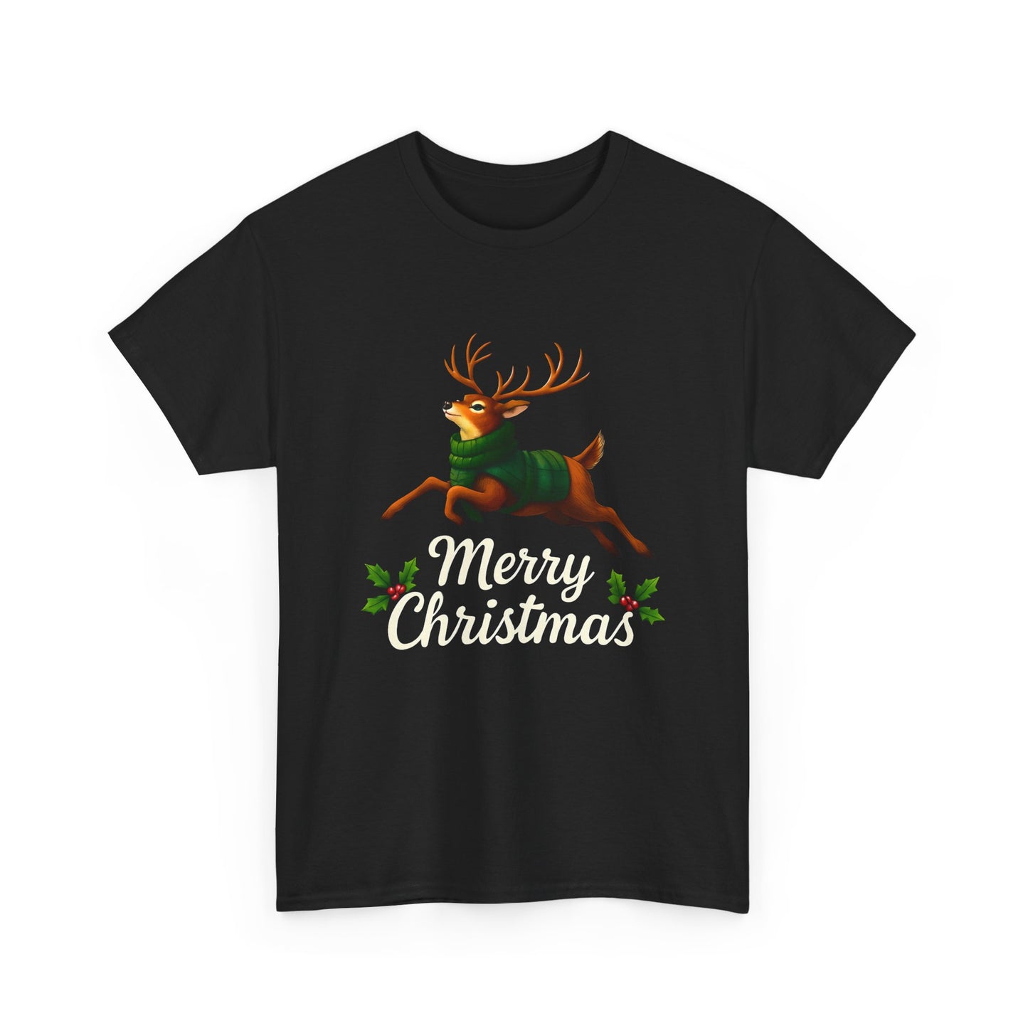 Merry Christmas Reindeer Tee