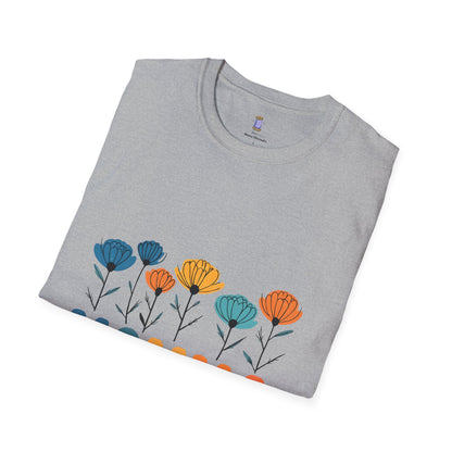 Momma Floral Softstyle T-Shirt | Perfect for Mother's Day, Gifts for Moms, Casual Wear, Spring Fashion, Family Gatherings