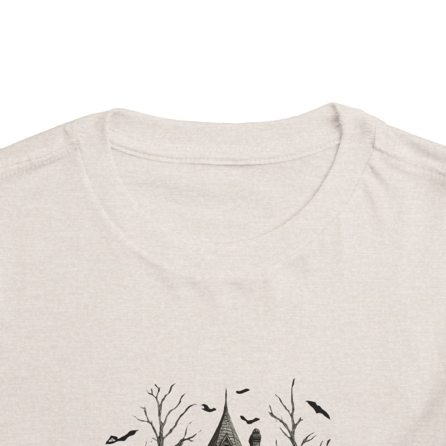 Spooky Halloween House Toddler Christmas Tee