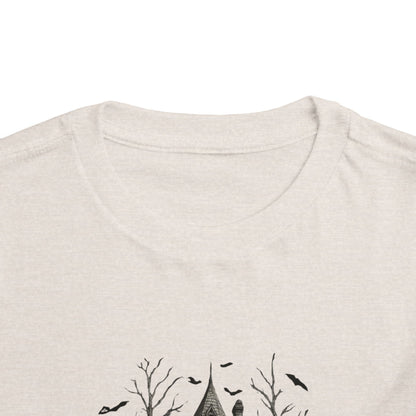 Spooky Halloween House Toddler Christmas Tee