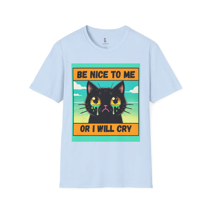 Playful Cat Graphic Tee, Unisex T-Shirt, Gift for Cat Lovers, Cute Animal Apparel, Funny Pet Quote Shirt