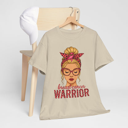 Breast Cancer Warrior Tee - Pink Ribbon Support