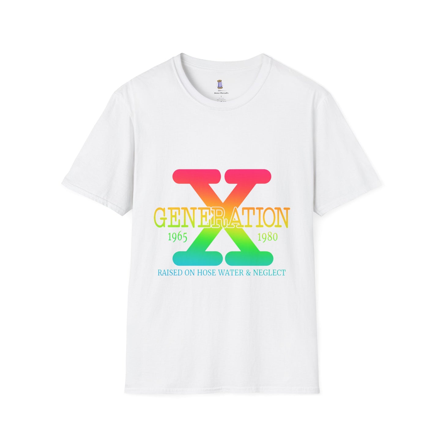 Retro Generation X T-Shirt, Unisex Graphic Tee, Vintage Style Shirt, Casual Wear, Gift for 90s Kids, Nostalgia Apparel