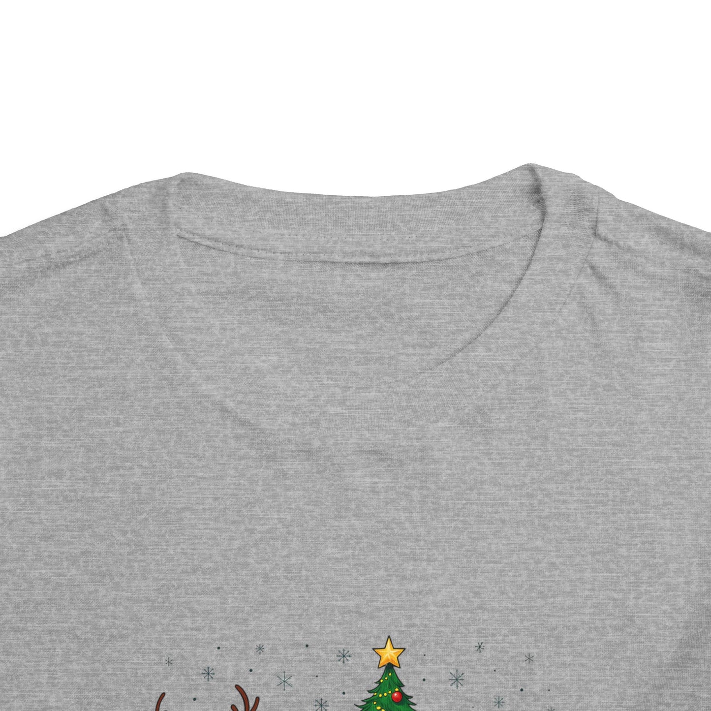 Christmas Basics Toddler Tee - Festive Holiday Fun