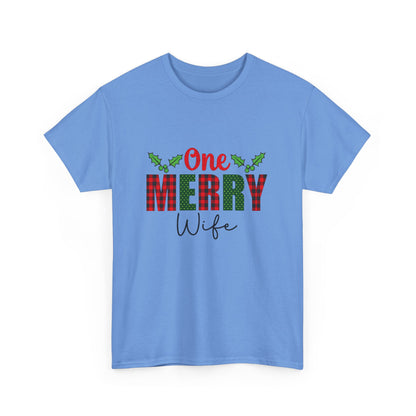 One Merry Wife Christmas Tee