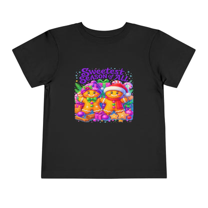 Sweetest Season Gingerbread Christmas Toddler Tee