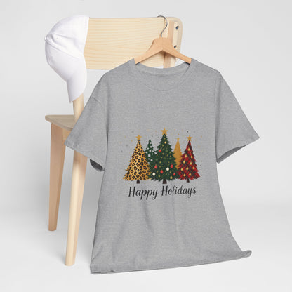 Happy Holidays Trees Tee