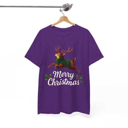 Merry Christmas Reindeer Tee