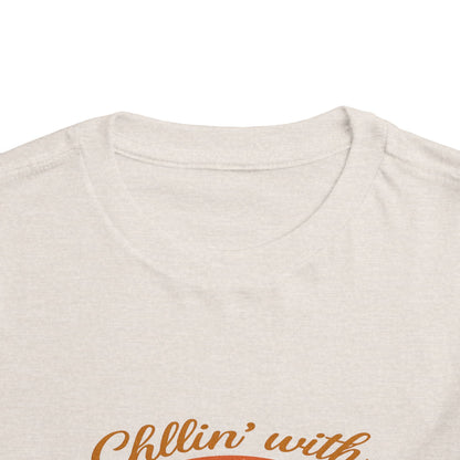 Chillin' With Snowmies Toddler Christmas Tee