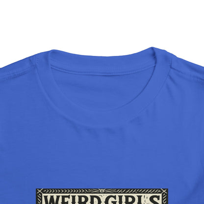 Weird Girls Club Tee - Vintage Linocut Christmas
