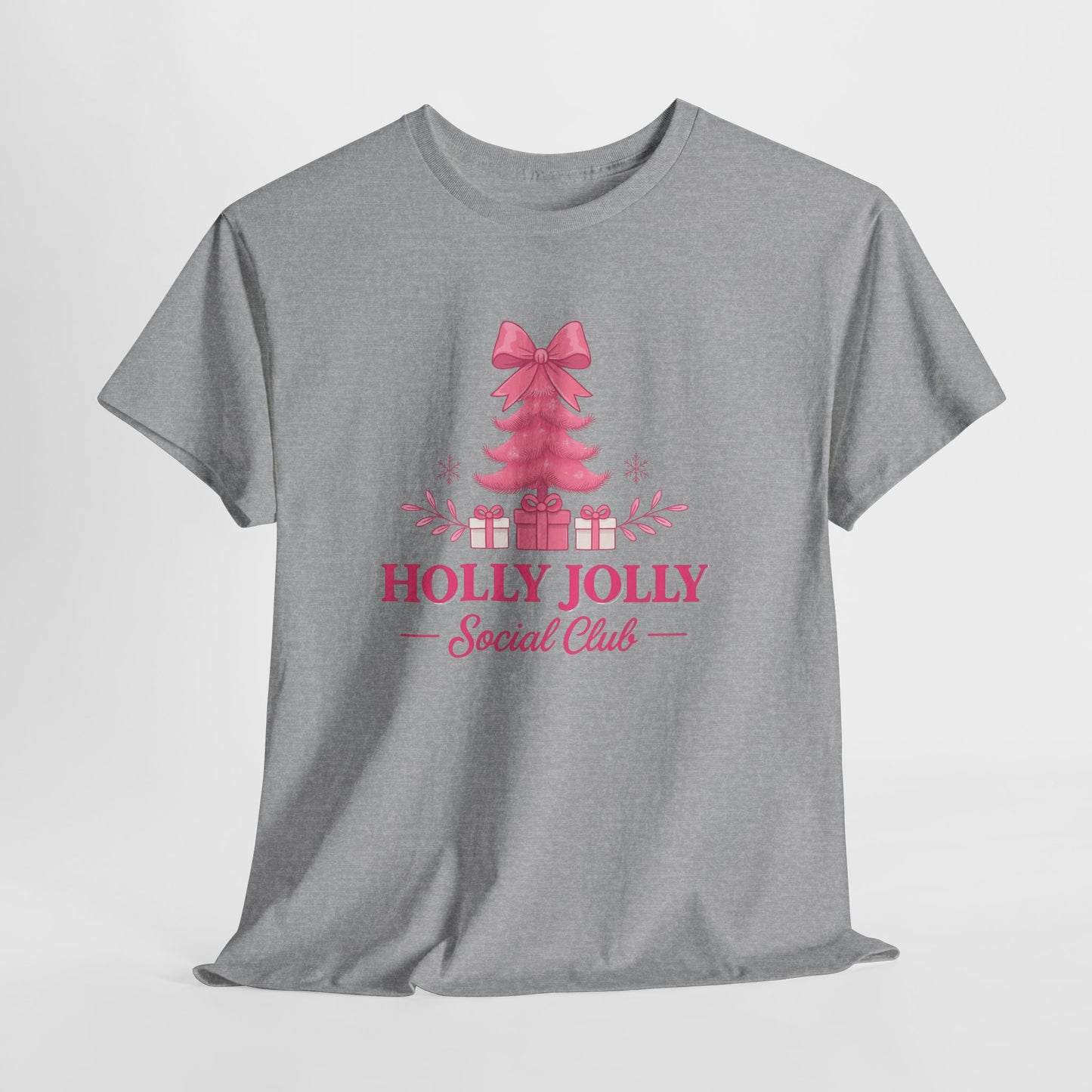 Holly Jolly Pink Tree Tee