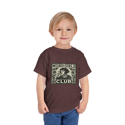 Weird Girls Club Tee - Vintage Linocut Christmas