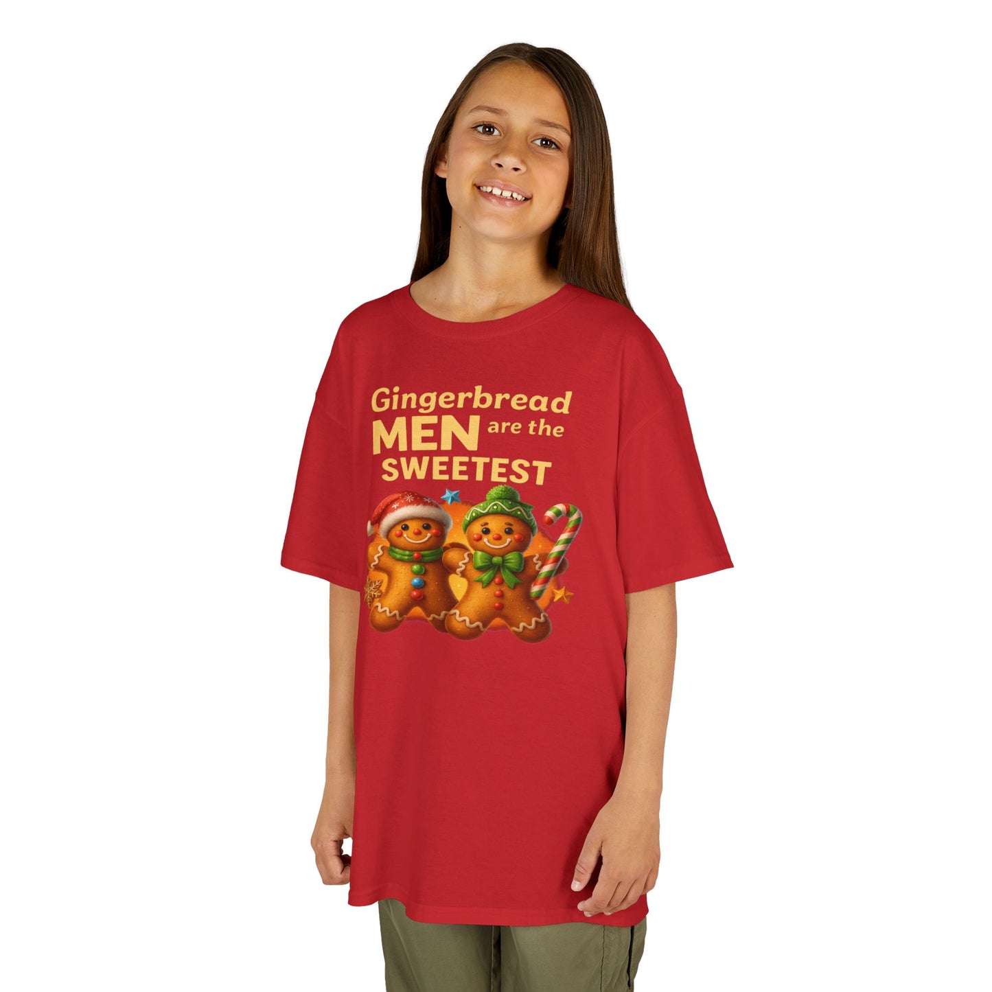 Gingerbread Men Kids Tee, Festive Holiday Shirt, Cute Christmas Outfit, Sweet Treat Apparel, Winter Celebration Wear, Kid's Holiday Gift
