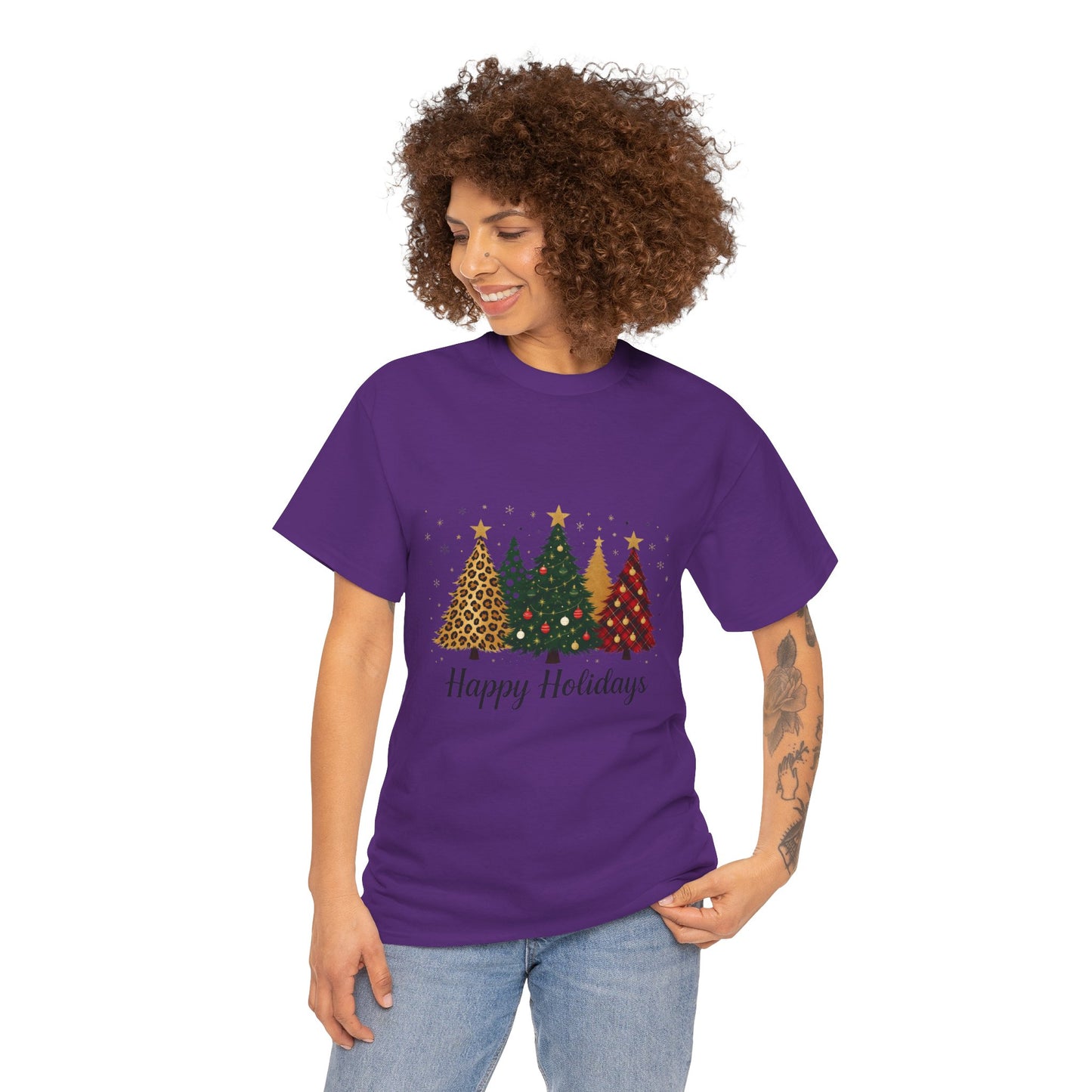 Happy Holidays Trees Tee