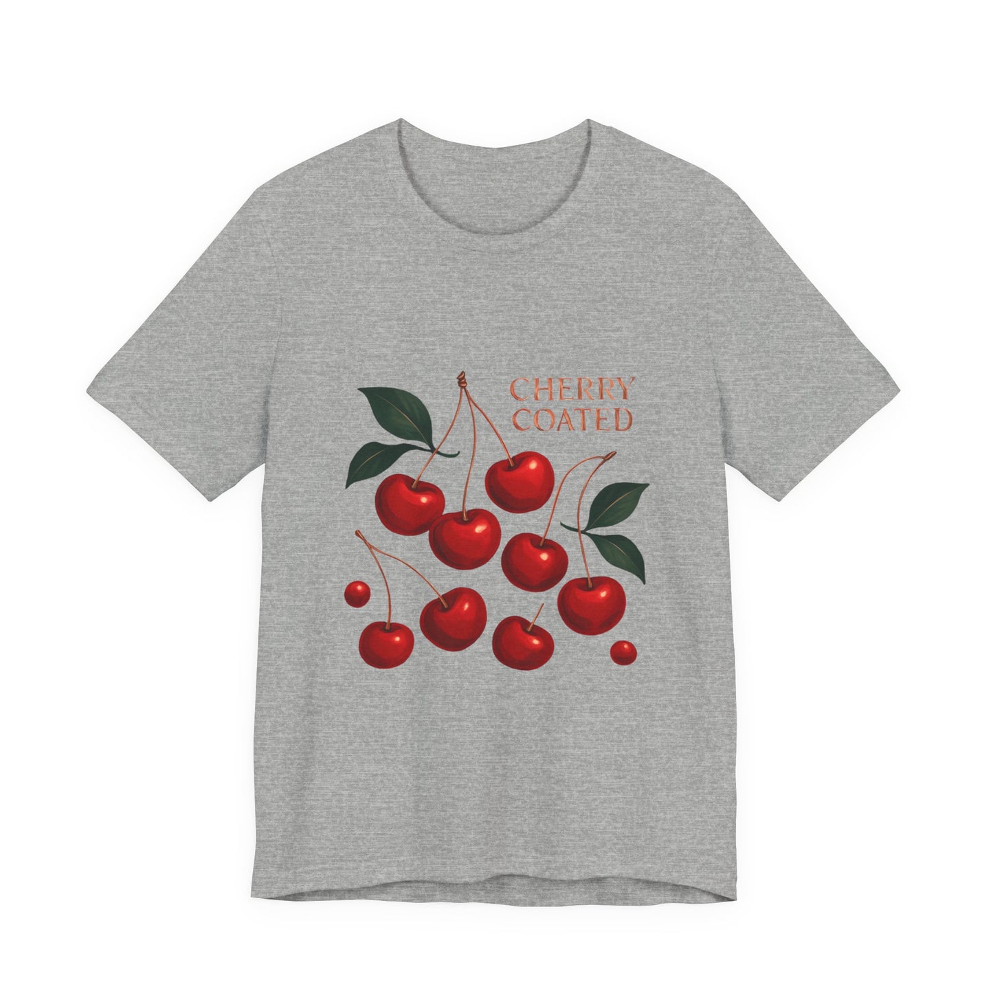 Cherry Coated Tee — Vintage Cherry Graphic T-Shirt