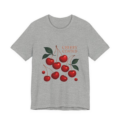 Cherry Coated Tee — Vintage Cherry Graphic T-Shirt