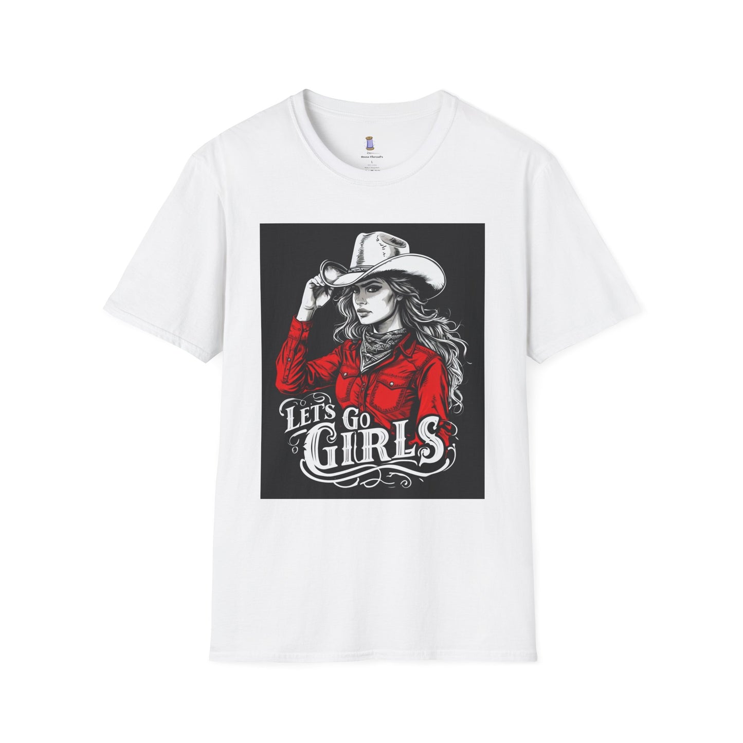 Western Style Graphic Tee, Let's Go Girls T-Shirt, Rodeo Fashion Shirt, Cowgirl Outfit, Country Music Apparel