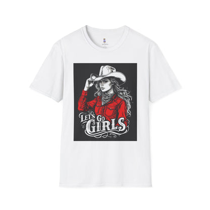 Western Style Graphic Tee, Let's Go Girls T-Shirt, Rodeo Fashion Shirt, Cowgirl Outfit, Country Music Apparel