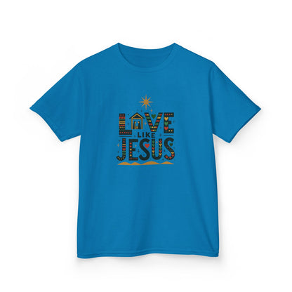Live Like Jesus Christmas Dinosaur Tee