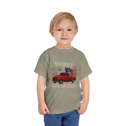 4th of July Truck Tee - Happy Independence Day!