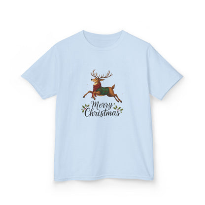 Reindeer Merry Christmas Kids Tee - Holiday Fun!