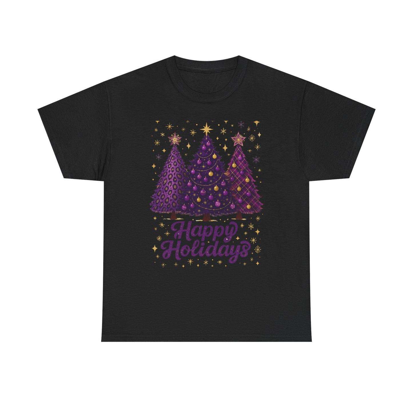Christmas Tree Unisex Tee - Happy Holidays Design