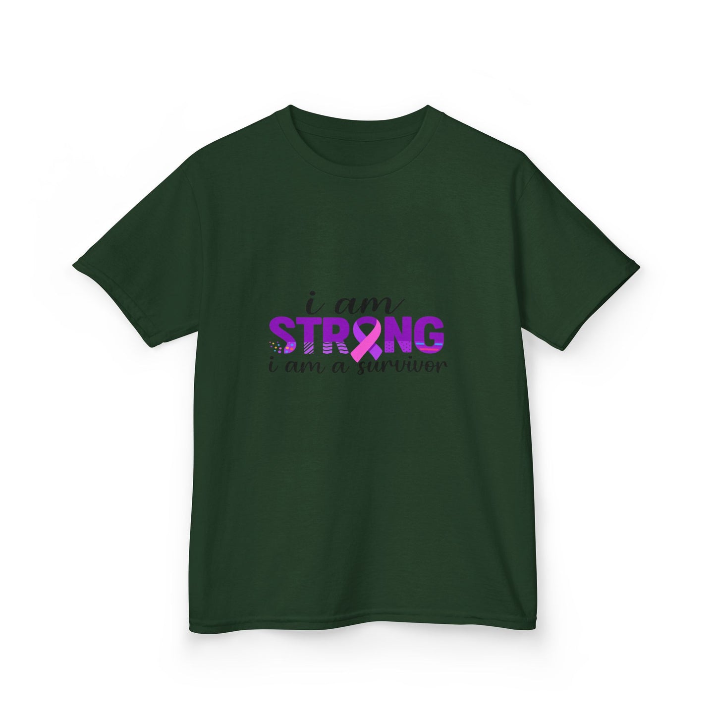 Strong Survivor Dinosaur Tee - Christmas Gift for Kids